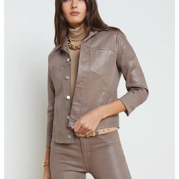 L’AGENCE Janelle Slim Raw Jacket – Medium (NWT) - Picture 4 of 8